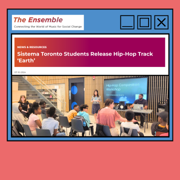 Via The Ensemble: Sistema Toronto Students Release Hip-Hop Track, 'Earth'